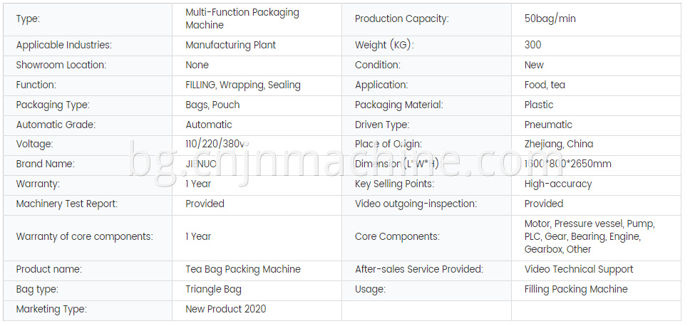 Tea Bag Packing Machine